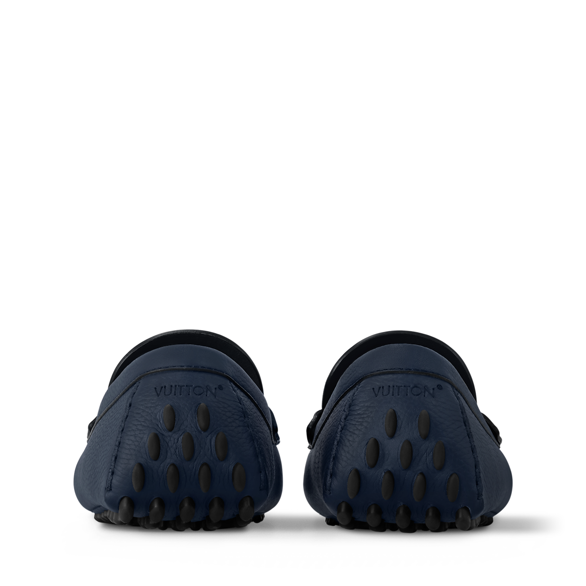 LV Moccasin Brown Monogram Cowhide